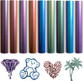 Tintnut Chameleon Heat Transfer Vinyl, 9 Sheets 12×10in Iron on Vinyl | by Tintnut