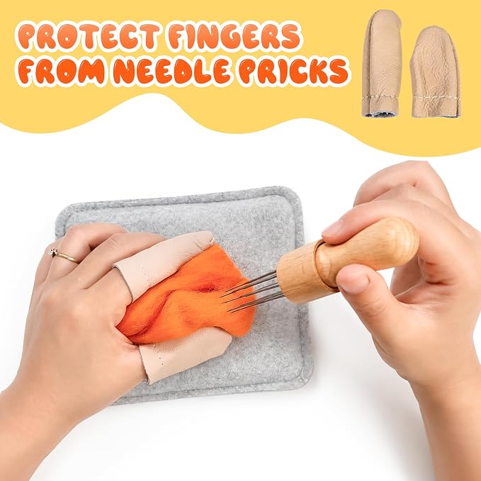118-Piece Needle Felting Kit Professional, 100 Felting Needles - Image 3