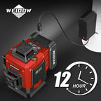 WEIDDW Laser Level 360° Green Cross Line Self Leveling Laser Measuring Tool - Image 3