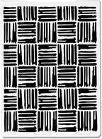 Threetols Stripe Embossing Folder, Wood Stick Background Embossing Folder - Image 6