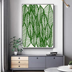 TIAMECH 6 Pcs A4 Reusable Geometric Texture Stencils - Image 3