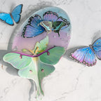 LET'S RESIN Realistic Paper Butterfly Moth, Epoxy Resin Supplies, Vintage - Image 3