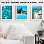 RPJC 11x14 inch Picture Frames Made of Solid Wood and High Definition Glass - Image 4