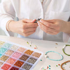 TEXGIZRLY 3mm Seed Beads for Jewelry Making Bracelet Making Kit Adults | 24 - Image 4