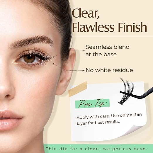 LASHVIEW Lash Cluster Glue & Remover Kit Super Strong Hold 4 Weeks+ - Image 7