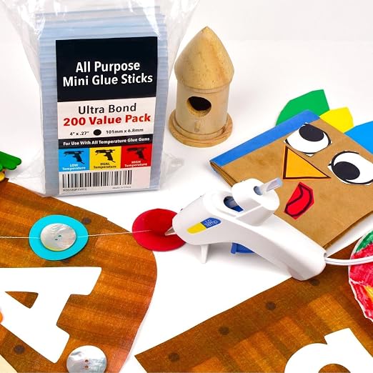 Artellius Mini Hot Glue Sticks - 4 in x 0.27 in - Image 7