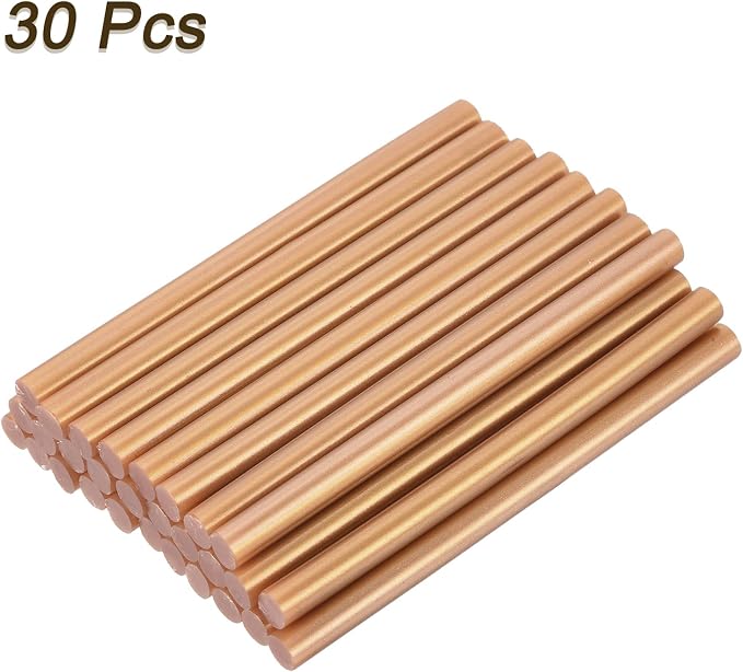 uxcell 30pcs Mini Hot Glue Gun Sticks 4-inch x 0.27-inch High Sticky Small Hot - Image 3