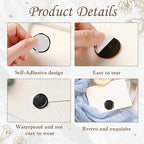 60 Pcs Wax Seal Stickers Wedding Invitation Envelope Seal Stickers Self - Image 3