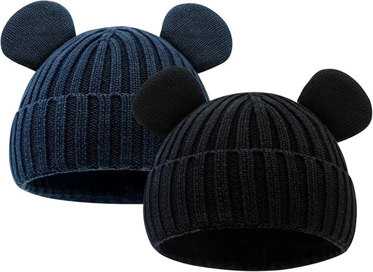 Toddler Boy Winter Beanie Baby Knit Hat Warm Girl Beanies Newborn Cute Hats for Kids