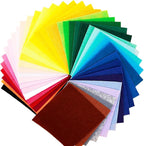 Felt Fabric Sheet 6"x6" DIY Hand Sewn Patches on Fabrics, Various Colored - Image 5