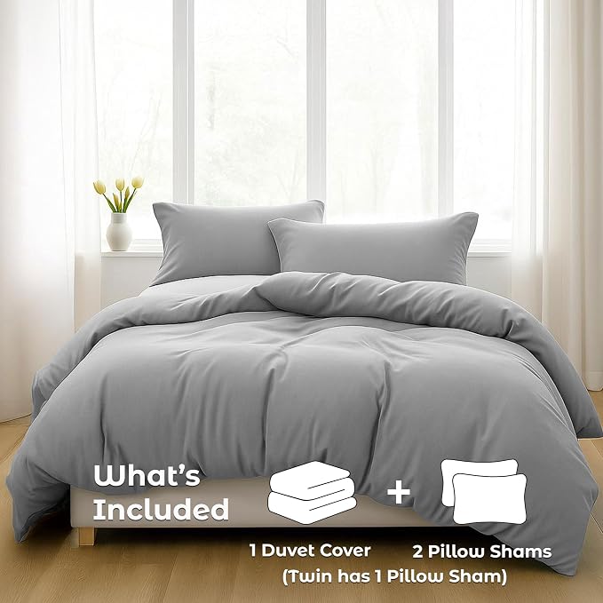 Pure Bedding Duvet Cover Queen Size - Image 2