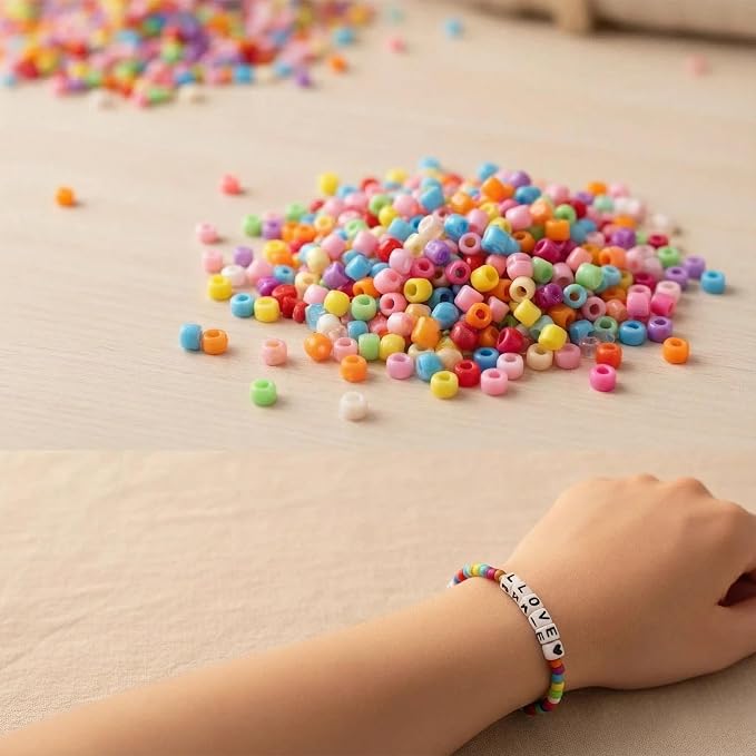 HardyGuo Boxed Pony Beads Rainbow Kandi Beads - Image 2