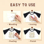 Tintnut Cute Animals Heat Transfer Vinyl, stretch washable, works - Image 4