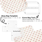 5Pcs Boxy Bag Making Templates for DIY Sewing Enthusiast | Bag Making Supplies - Image 4