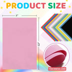 biguphate 60 Pack EVA Foam Sheets, 12 x 8 Inch, 1mm Thick - Image 2