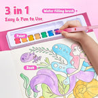 JoyCat Paint with Water Coloring Books & Shimmer Art | Art & Craft Activity - Image 3