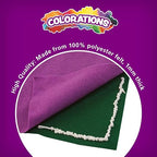 Colorations 100% Polyester Felt Sheets 9 inches x 12 inches, 13 colors - Image 4