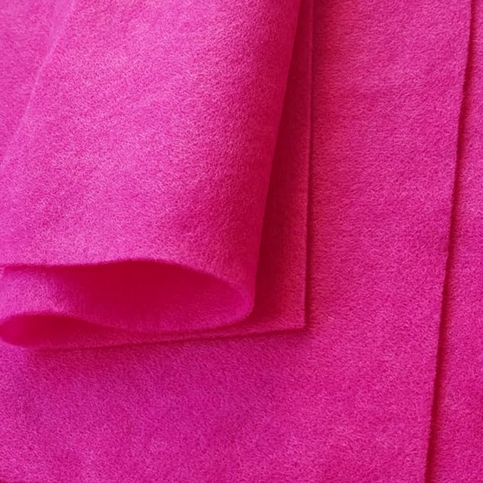 Jtnohx Color Felt, Soft Felt Sheets, 1.4mm Thick 8"x12" Handicraft Felt Fabrics - Image 4