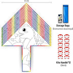DIY Kite Making Kits for Boys and Girls, Extremely Easy to Fly ，Gifts for Kids - Image 5