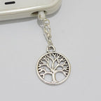 YYaaloa Pack of 50 Tibetan Tree of Life Charms; Silver, Mixed Smooth Metal - Image 8