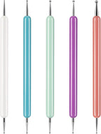 5 Pcs Pattern Tracing Stylus, Ball Embossing Stylus by Coyaho