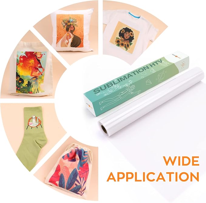 HTVRONT Sublimation Vinyl for Light-Colored Shirts - Image 2