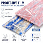 TOEPODO Pearlescent Marble Acrylic Sheets, 1/8" Thickness, Opaque Cast Pearl - Image 5