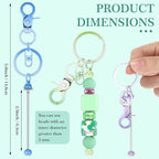 Tondiamo 24 Pcs Beadable Keychain Bars Bulk Beads - Image 4