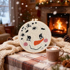 TCDZMYGS Christmas Punch Needle Kits, Winter Snowman Punch Needle Kits - Image 2