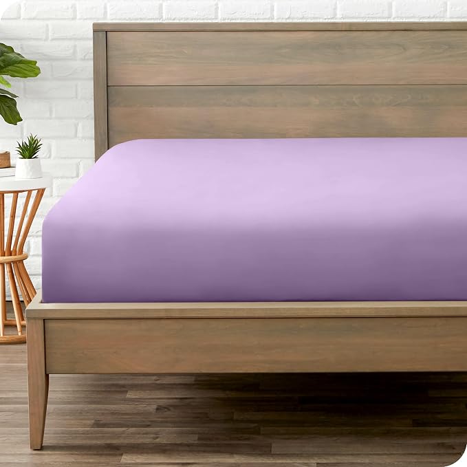 Bare Home Fitted Bottom Sheet Full Size by BareHome