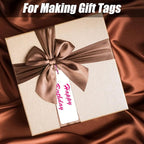 MIDELONG 40 Pcs Kraft Paper Blank Bookmarks - Image 5