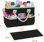 ZKOO Art Supply Storage Organizer Caddy, Craft Tote Bags - Image 2