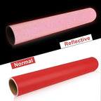 WRAPXPERT Reflective Vinyl Permanent Red, Reflective Permanent Vinyl - Image 4