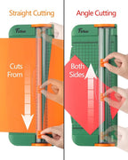 Firbon Green A4 Paper Cutter 12 Inch Titanium Straight Paper Trimmer - Image 4