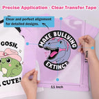 TECKWRAP Heat Transfer Mask for Heat Transfer Paper for T-Shirts 1 roll - Image 3
