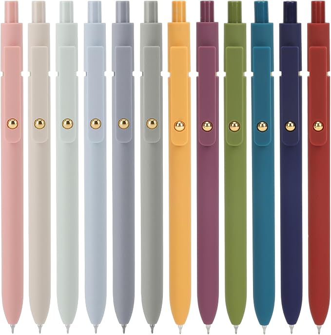 Ddaowanx Gel Pens, 0.5mm Quick Dry Black Ink Pens Fine Point Smooth Writing Pens by Ddaowanx