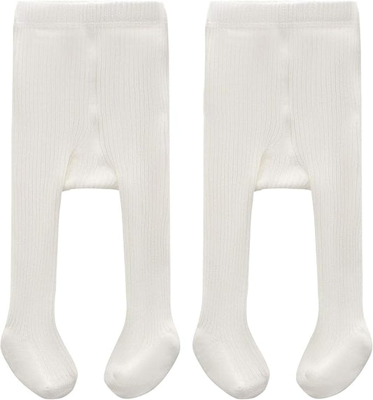 CECORC Baby Girls Tights Toddler Cable Knit Leggings Thick Cotton Infant Stockings Pantyhose 1-10T