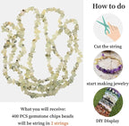 400pcs Natural Chip Stone Beads - Image 9