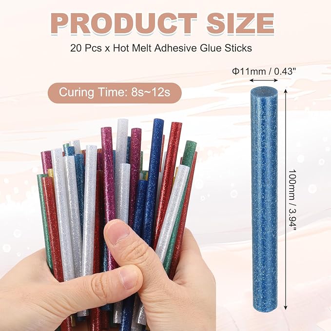 PATIKIL Hot Glue Sticks for Glue Gun - Image 2