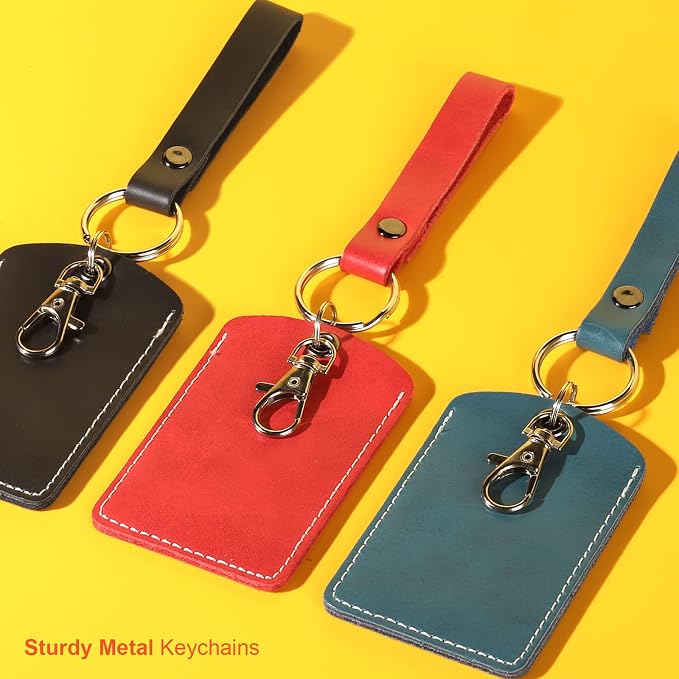 LEOBRO 60PCS Lobster Claw Clasps and Key Rings, Keychain Making kit - Image 5
