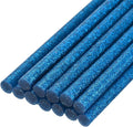 uxcell Mini Hot Glue Sticks for Glue Gun 7mm x 100mm Glitter Bright Blue 12pcs by uxcell