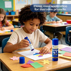 Upgrade Office Supply Glue Sticks, Washable Non Toxic, - Image 4