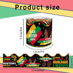 69 Feet Black History Month Bulletin Board, African American Holiday Rolled - Image 2