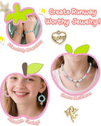 Mio Angle Clay Beads Bracelet Making Kit 24 Colors Flat Preppy Beads - Image 6