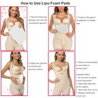 5 Pack Lipo Foam Pads for Post Surgery Ab Board Liposuction Surgery | - Image 6
