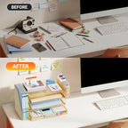 OPNICE Desk Organizer, 4-Tier Desktop File Organizer - Image 8