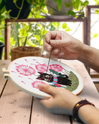 TINDTOP Embroidery Kit for Adults, Cat Embroidery Practice Kit | for Beginners - Image 4