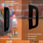 400 Pcs 24 Sheets Letter Stickers, Self Adhesive Waterproof 2.5 Inch Mailbox - Image 3