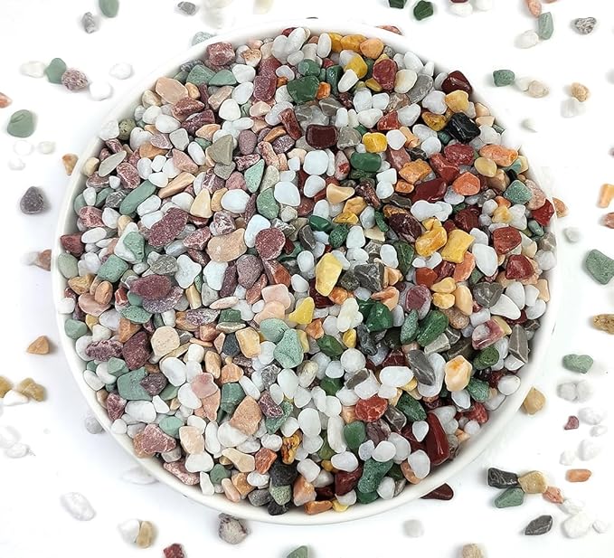 YISZM 5LB Succulent and Cactus Gravel Pebbles, 1/5 Inch Natural Decorative by YISZM-ForYourNaturalLife