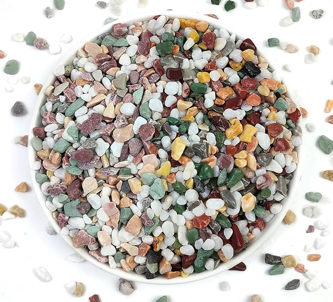 YISZM 2LB Succulent and Cactus Gravel Pebbles, 1/5 Inch Natural Decorative by YISZM-ForYourNaturalLife